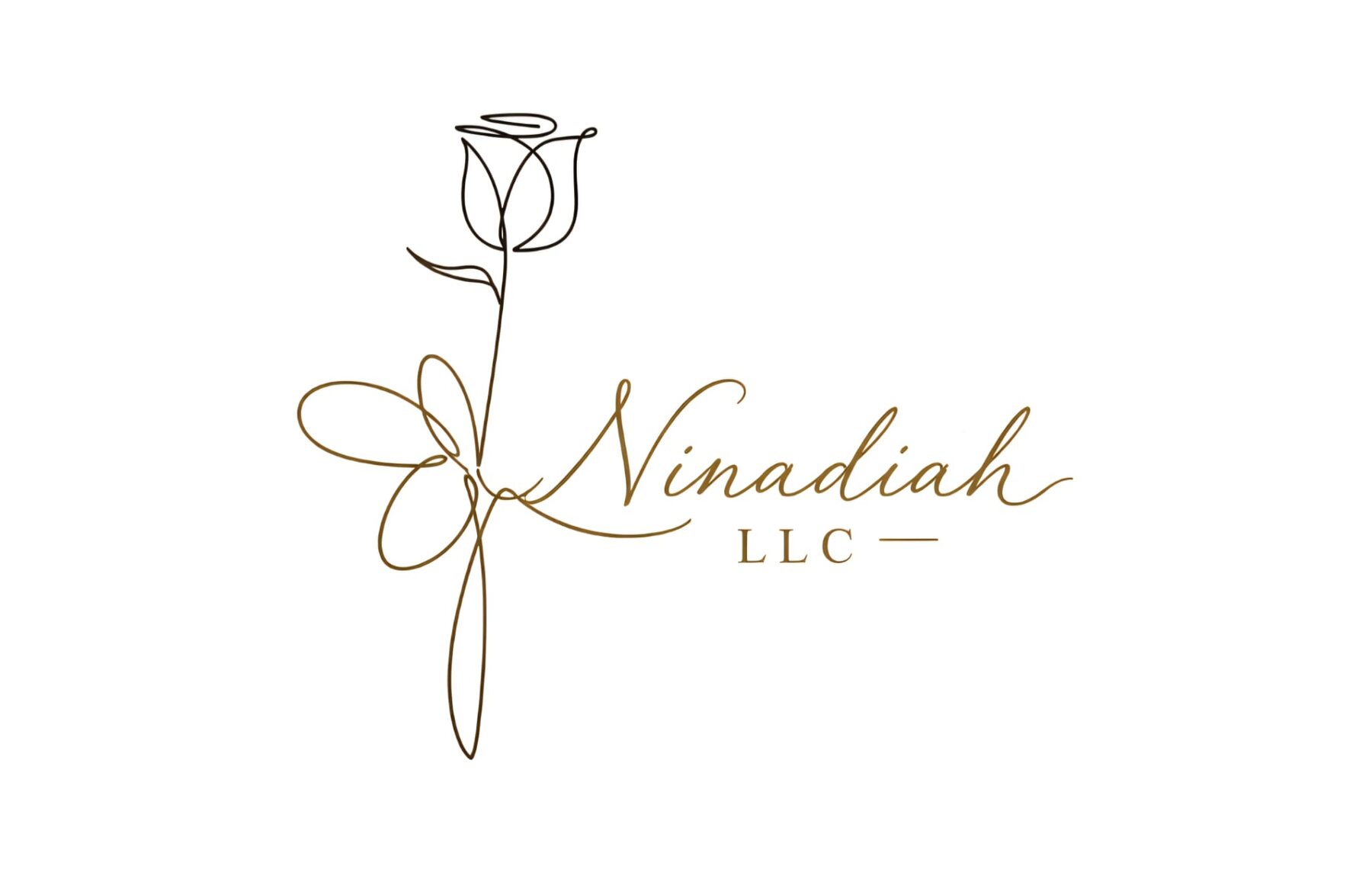 Ninadiah rose logo